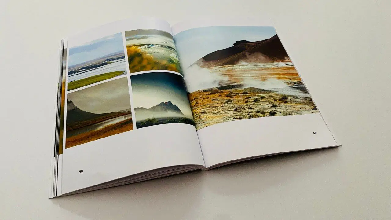 Travel photo book